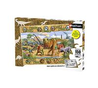 Nathan - Puzle Infantil - 150 Piezas - Especies de Dinosaurios - Niñas o niños a Partir de 7 años - Puzle Cartón Grueso y Duradero - Dinosaurios - 86836
