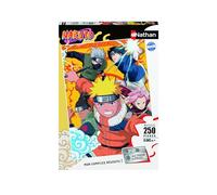 Nathan Puzzle infantil Naruto 86144 – Academia de los Ninjas – 250 piezas Rojo y negro