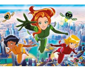 Nathan - Puzle Infantil - Puzle de 100 Piezas - Totally Spies on a Mission - Niña o niño a Partir de 6 años - Puzle Cartón Grueso y Duradero - Totally Spies - 12001141