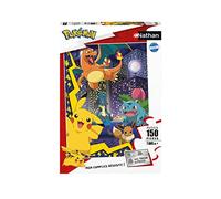 Nathan 86189 - Puzzle Infantil (150 Piezas), diseño de la Ciudad de Pokemon para niños o niñas a Partir de 7 años, cartón Grueso y Resistente