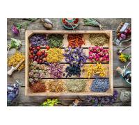 Nathan Puzzle 1500 Piezas Plantas Medicinales Colección Fotografía Artística, 12001818