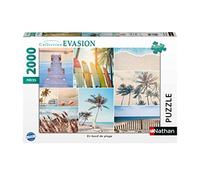 Nathan - Puzzle 2000 pieces - En bord de plage