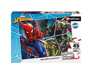 Nathan- Puzzle 45 Piezas-Título no definitivo/Spider-Man Ultimate Infantil (Ravensburger 4005556861859)