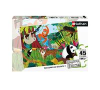 Nathan- Puzzle de 45 Piezas - Los Animales de la Selva Tiere Infantil (Ravensburger 4005556861767)