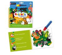 Nathan- Selva Coloréo Jungle - El Colorear mágico con Agua para niños a Partir de 3 años, Multicolor (Diset 31614)