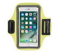 Nathan Stridesport Transporta de Forma Segura su Amplio Smartphone Gracias a Este Brazalete Resistente y cómodo Unisex, Unisex Adulto, 4947, Safety Yellow, Talla única