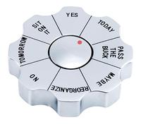 Natico Originals 60-2622 - Pisapapeles giratorio para tomar decisiones, regalo ejecutivo, organizador de escritorio