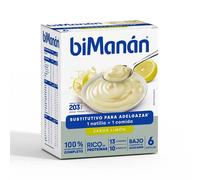 Bimanán BeSlim Natillas De Limón 50g 6 Sobres Limón