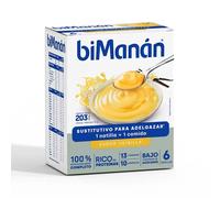 BIMANÁN NATILLA BESLIM VAINILLA 6 SOBRES