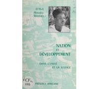 Nation Et Développement (ebook)