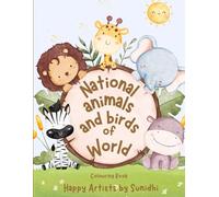 National Animals and Birds of World (Colouring Book for Kids)