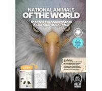 NATIONAL ANIMALS OF THE WORLD: Zenofauna Premium Collection - Illustrated Book to Learn and Color