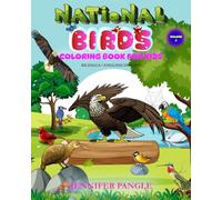 National Birds Coloring Book for Kids: Bilingual English & Spanish | Fun Educational Animal Facts | World Birds Coloring Book for Ages 2-12 (Volume 2)