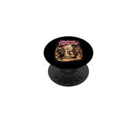 National Coffee Day Moon Barista Cosmic Brew PopSockets PopGrip Adhesivo