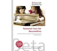 National Core for Neuroethics: University of British Columbia, Canadian Institutes of Health Research