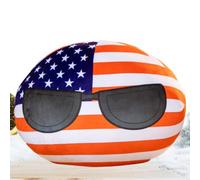 National Country Ball - Soft Plush Decorative Pillow Toy For Game Fans | 15.75 Inch Soft Plush Country Ball Filled With PP Cotton, Available In UK, France, Germany, USA, Japan, Russia And EU Designs