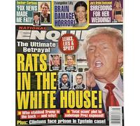 National Enquirer Magazine February 2, 2026 The Ultimate Betrayal Rats In The White House