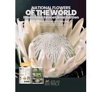National Flowers of the World: Illustrated Educational Edition: Expanded Edition Based on the Zenofauna Coloring Collection