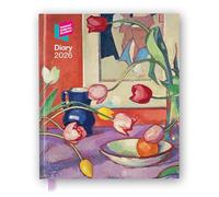 National Galleries Scotland 2026 Desk Diary Planner - Week to View, Illustrated throughout