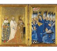 National Gallery's Richard II presented to the Virgin and Child by his Patron Saint John the Baptist and Saints Edward and Edmund ('The Wilton Diptych') 1000 Piece Puzzle