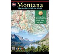 National Geogra Benchmark Montana Road & Recreat (Tapa blanda) (Importación USA)