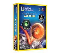 National Geographic Bolas de meteoritos que reflejan en la oscuridad para niños: emocionante bola espacial Kit de manualidades para hacer 2 cuerdas de saltar para juguetes para niños, kits educativos