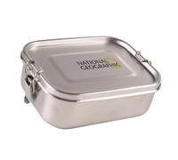 National Geographic Caja De Almuerzo De Acero Inoxidable 16x12x5,5 Cm