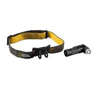 National Geographic ILUMINOS LED-Taschenlampe mit Kopfhalterung 450 LM Linterna, Negro