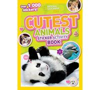 National Geographic Kids – Libro de actividades: Animales más adorables – Más de 1.000 pegatinas
