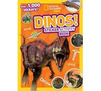 National Geographic Kids Dinos Sticker Activity (Tapa blanda) (Importación USA)