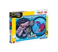National Geographic Kids, Explorador del océano, Rompecabezas, Unisex, 7+ años, 180 uds