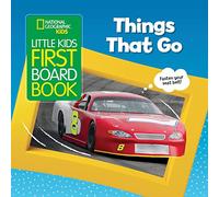 National Geographic Kids – Cosas que van – Coches, autobuses, barcos y trenes – Libro de cartón