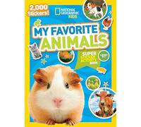 National Geographic Kids My Favorite Animals Super Sticker Activity Book: Over 1,000 stickers! (NG Sticker Activity Books)