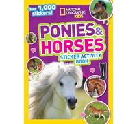National Geographic Kids – Ponis y caballos: libro de actividades con más de 1.000 pegatinas
