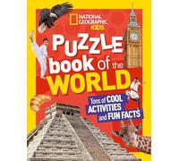 National Geographic Kids – Libro de rompecabezas del mundo – Muchas actividades y datos curiosos