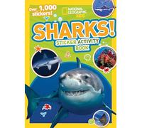 National Geographic Kids – Libro de pegatinas Tiburones – Más de 1.000 pegatinas