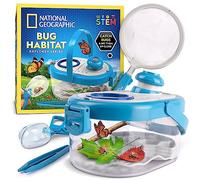 National Geographic Kit de Captura de Insectos para Niños - Hábitat con Lupa, Atrapa-Insectos, Pinzas y Guía de Aprendizaje, Juguete de Observación para Niños
