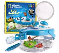 National Geographic Kit de Captura de Insectos para Niños - Hábitat con Lupa, Atrapa-Insectos, Pinzas y Guía de Aprendizaje, Juguete de Observación para Niños
