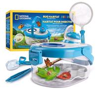 National Geographic Kit de Captura de Insectos para Niños - Set de Exploración con Red, Hábitat con Lupa, Pinzas y Más