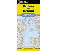 National Geographic Middle East Map: (folded with flags and facts)