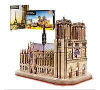 National Geographic - Notre Dame | Puzzles 3D | Maquetas para Construir Adultos Y Niños | Puzzle 3D Adultos | Puzzle 3D Niños | 128 Piezas