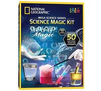 National Geographic Science Magic Kit - Kit científico para niños con 50 experiencias únicas y Trucos de Magia, Conjunto de química y Proyecto Stem, un Gran Regalo para niños y niñas