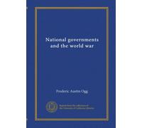 National governments and the world war