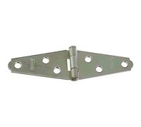 National Hardware MPB280 - Bisagra de correa de luz chapada en zinc de 5 cm