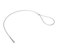 National Hardware N109-009 Tirador de cable para pestillo de puerta, color blanco