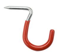 National Hardware N112-032 V2221 - Ganchos de almacenamiento (revestimiento de vinilo, 3 unidades)