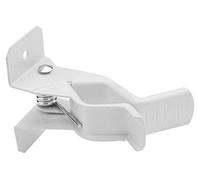 National Hardware N112-040 Clip de almacenamiento de herramientas, acero, para uso con destornilladores y pinceles de pintura, acabado blanco, 3/4"-10x24