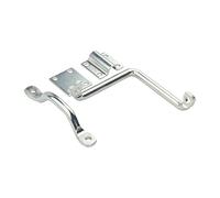 National Hardware N156-042 Pestillo puerta chapado en zinc, 0