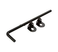 National Hardware N165-902 Pestillo de Puerta, Negro, CD US