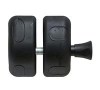 National Hardware N346 - 203 MagnaLatch automático magnético Side Pull puerta de seguridad Latch, 2 - 2/4, "negro, actualizado embalaje, N346-203